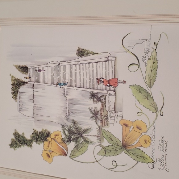 Bahama watercolor print by Nassau Artist ELYSE - Picture 2 of 10